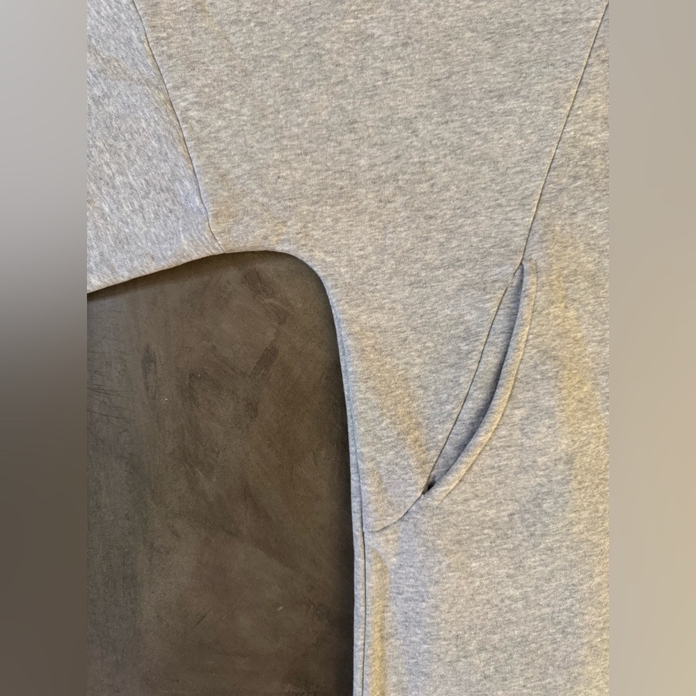 Grey Hooded Sweatshirt Dress - Picture 8 of 13